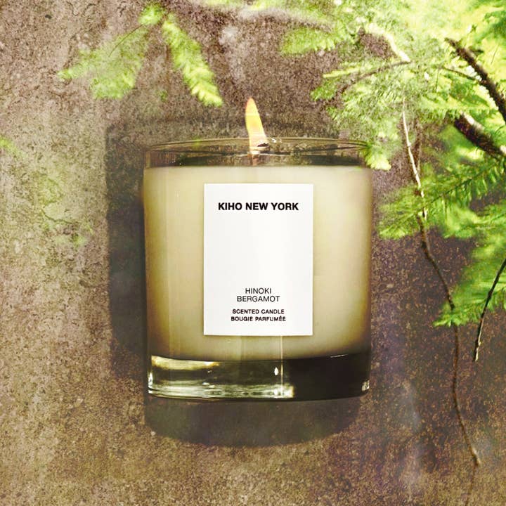 KIHO NEW YORK - Wholesale Jar/Filled Candle - Hinoki Bergamot Candle3