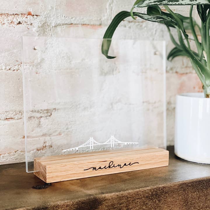 Marco de fotos de madera y acrílico para venta al por mayor de Grainwell