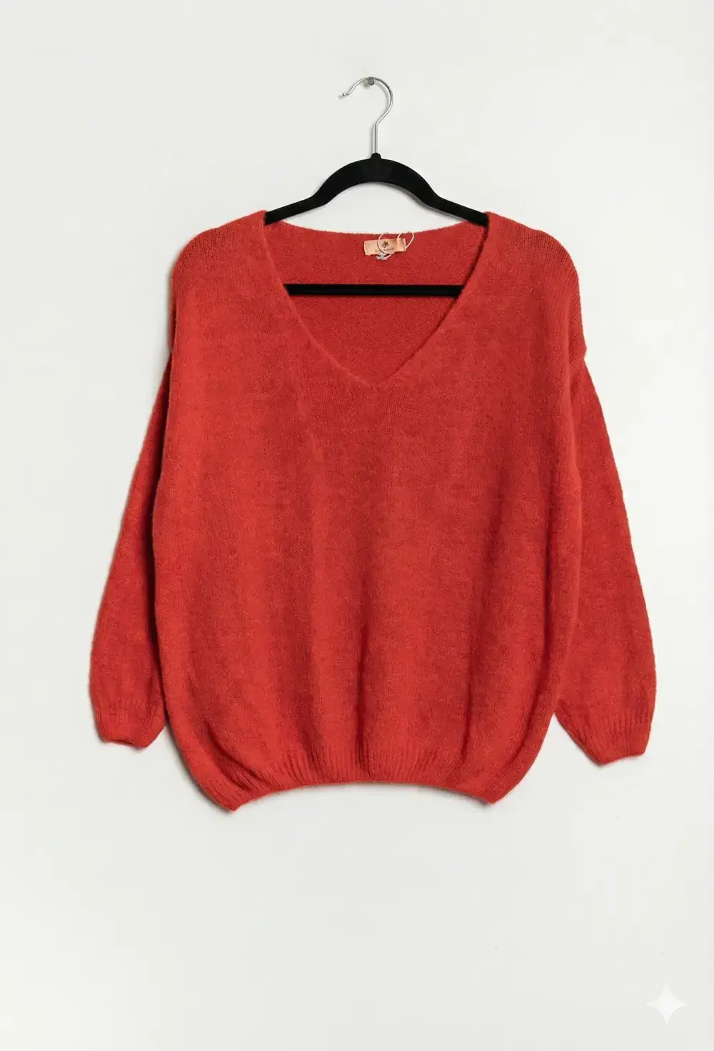 Mimi & Gogo - Vente Pull en maille – femme - Pull uni basique @20127_uni8