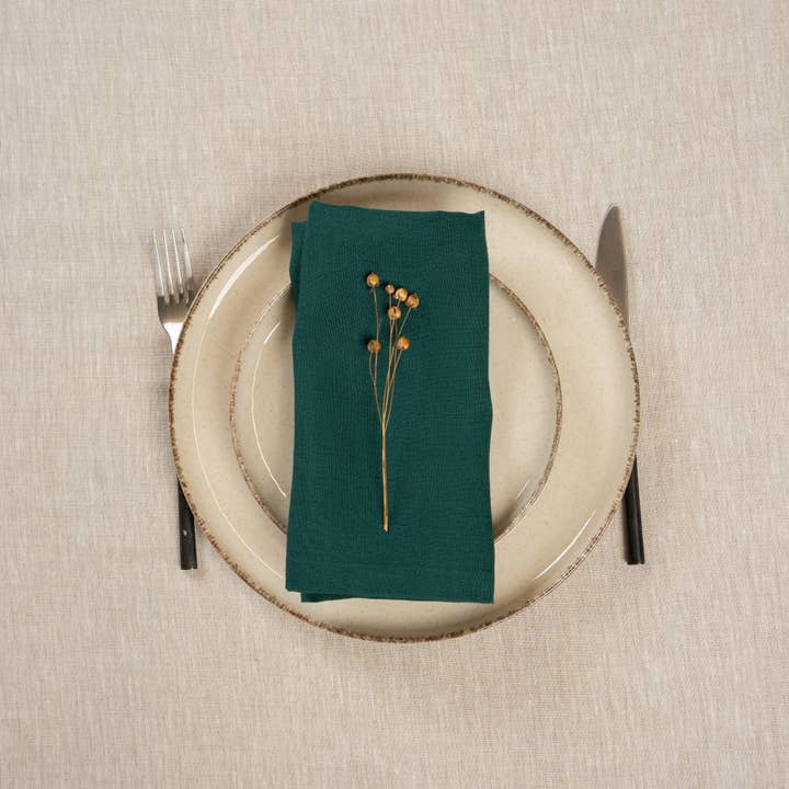 menique - Wholesale Dinner & cloth napkin - 100% Linen Napkins Kit - Wedding Holiday Napkins 2/4-Pack4