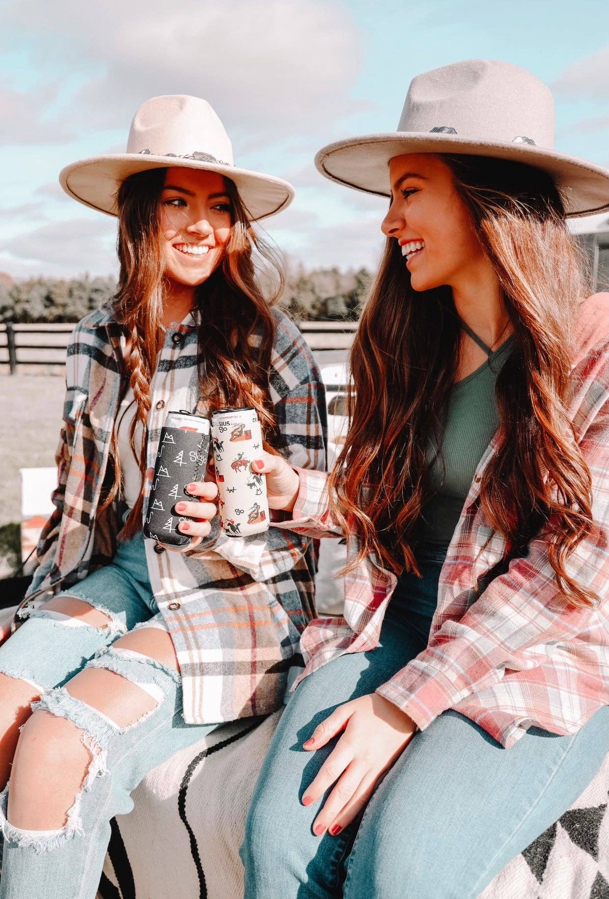 The Front Porch Label - Vendita all'ingrosso Rivestimenti per bottiglie e lattine - Black Brandin' Tall Coozie, confezione da 213