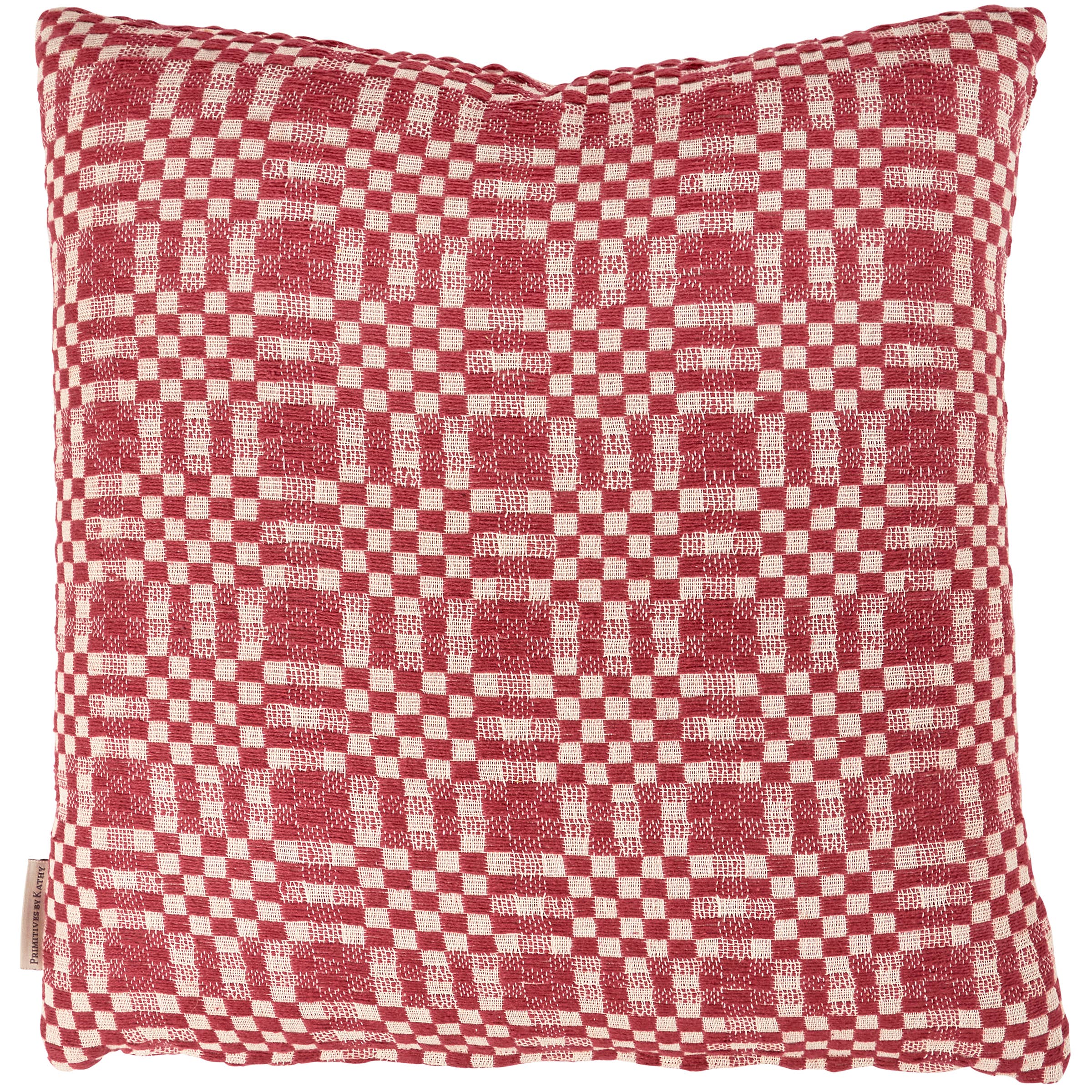 Primitives by Kathy - Wholesale Throw/Decorative Pillow - Red Checkered Pillow0