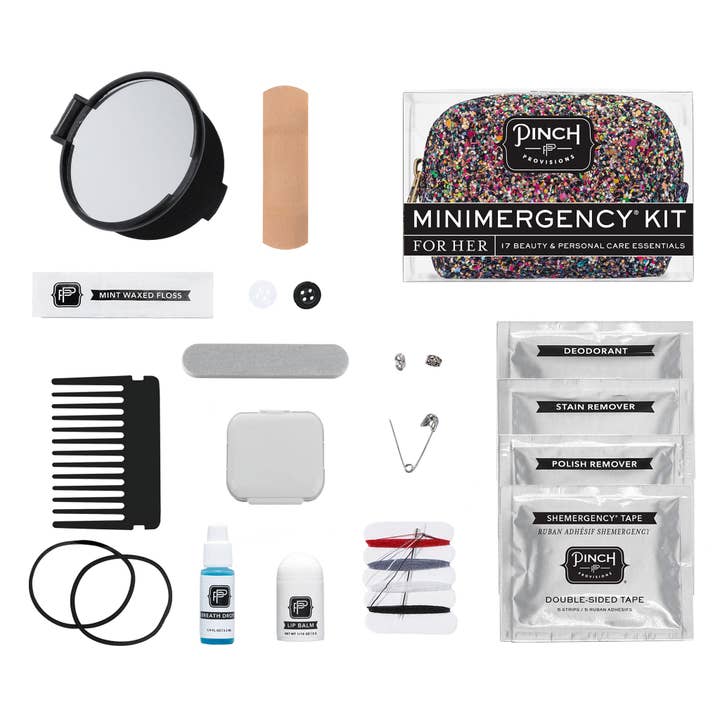 Pinch Provisions - Vente Pochette – femme - Kit Minimergency Confetti1