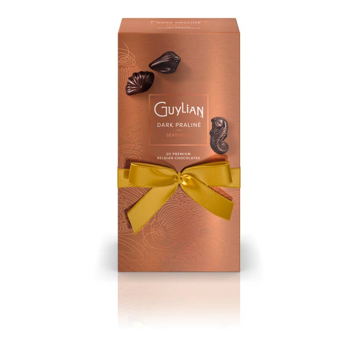 Belgium's Chocolate Source - Vente Boîtes de chocolats - Coffret Cadeau Guylian Luxe Ballotin – Assortiment de Cadeaux Embossés9