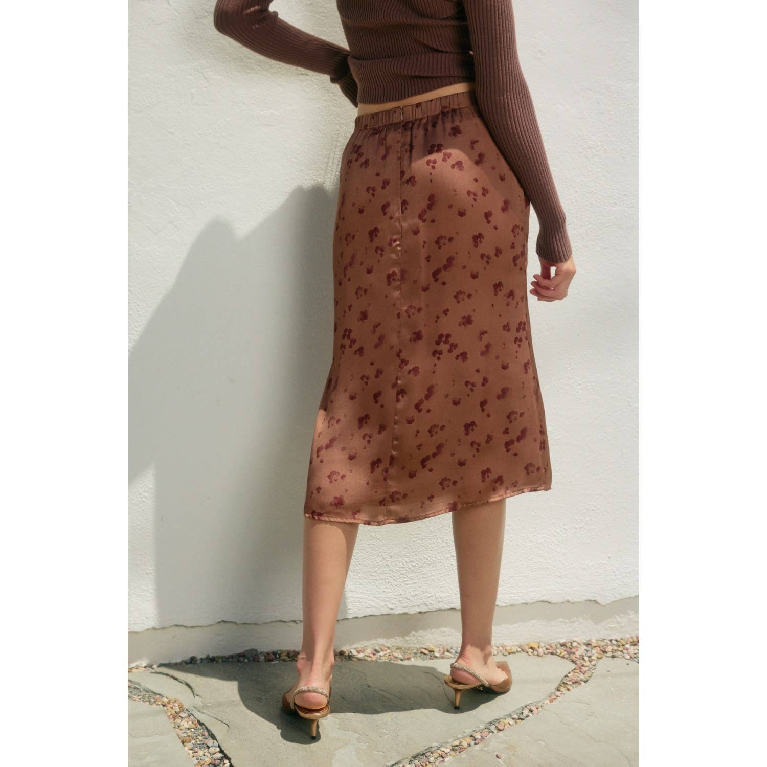 Dress Forum - Vendita all'ingrosso Gonna - Donna - Gonna longuette a trapezio con ghepardo al sole2