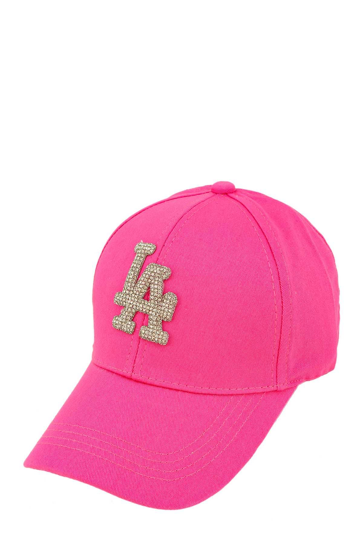 anbfashion - Wholesale Baseball Cap - Women's - Rhinestone LA Charm Baseball Cap1