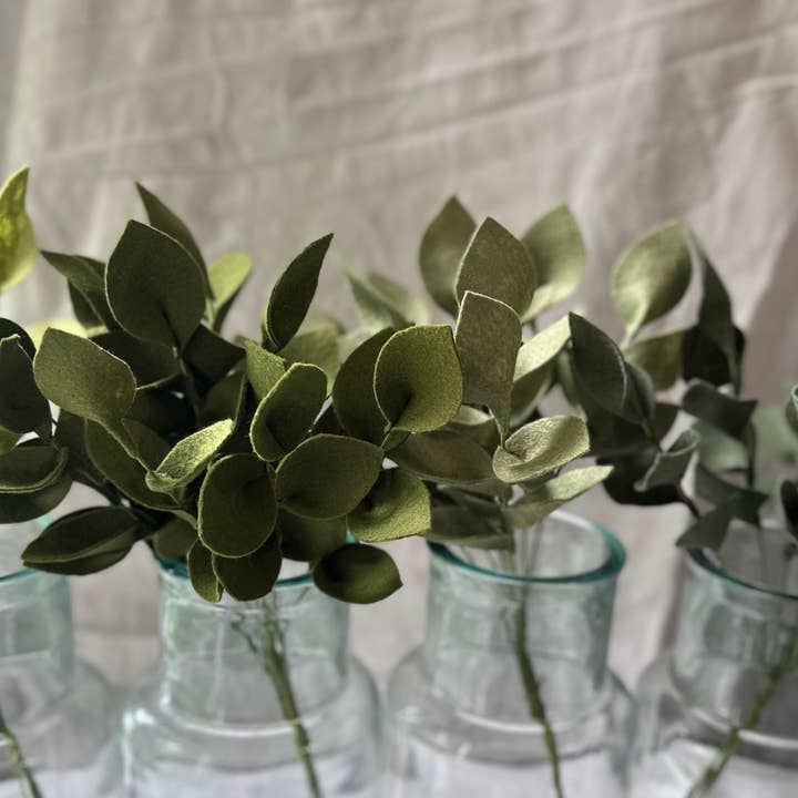 Fleurish Felt Flower Co. - Wholesale Artificial Flowers - Felt Greenery Stems5