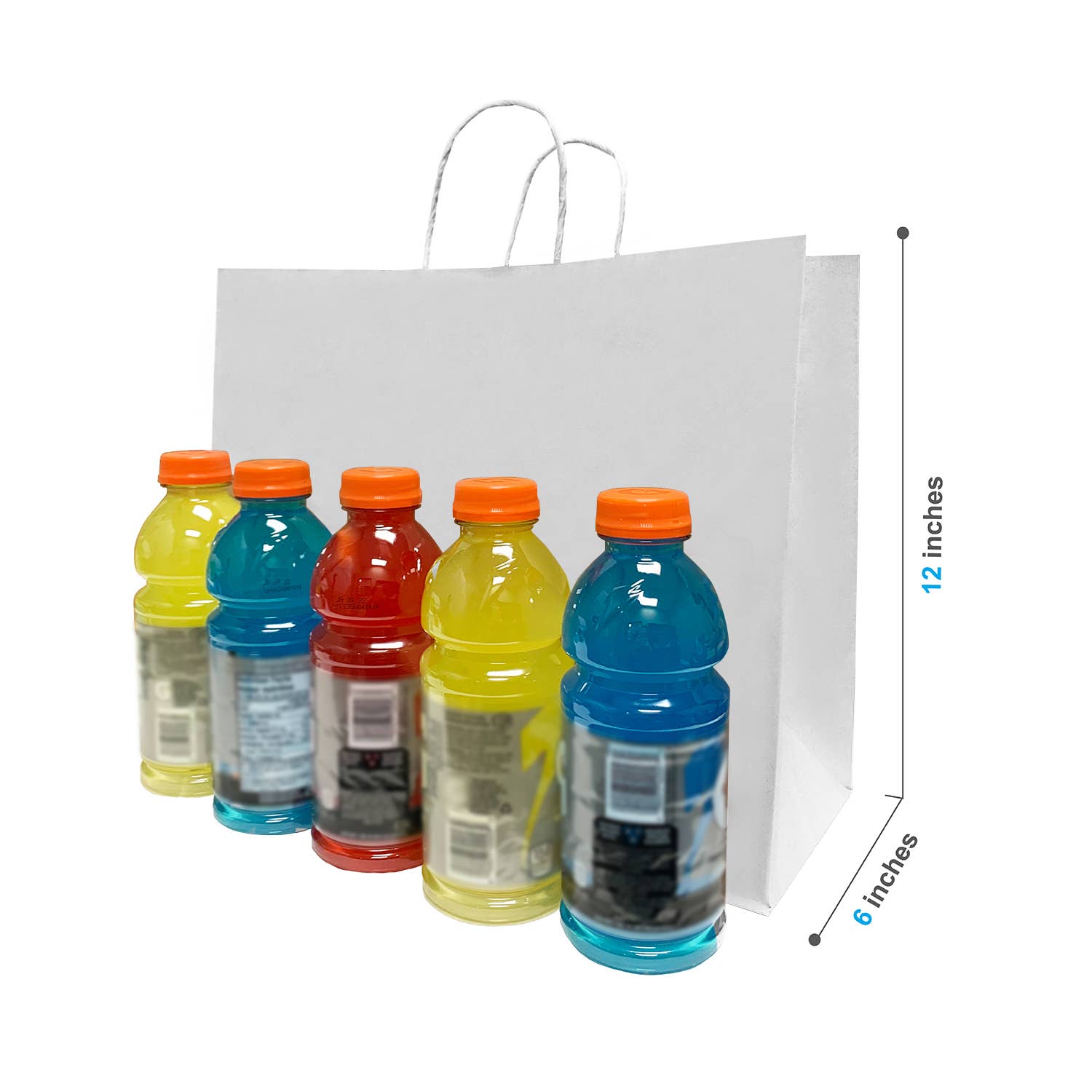 Kis Paper - Wholesale Gift Bag - Vogue 16x6x12 inches White Paper Bag Twist Handles5