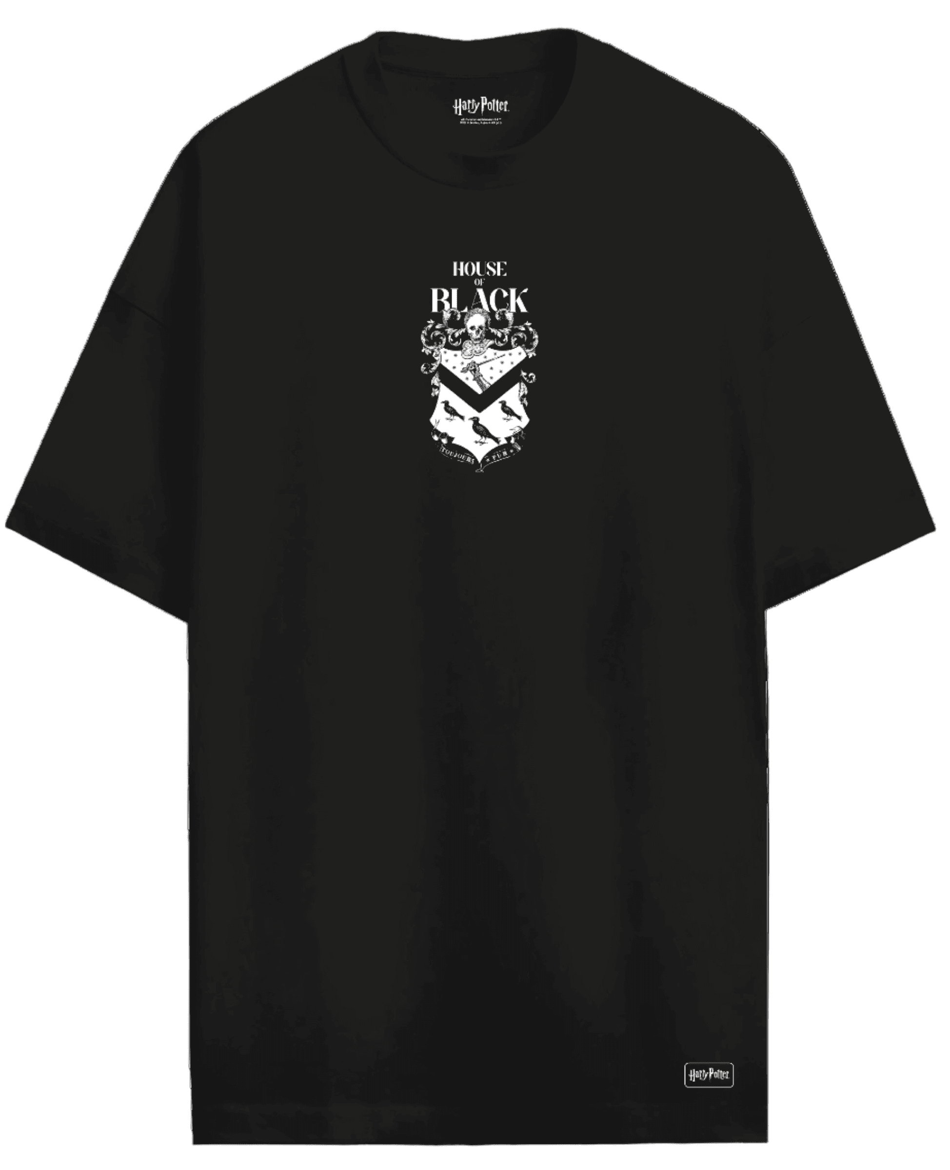 Official Harry Potter T-shirt - Black House for wholesale on Faire2