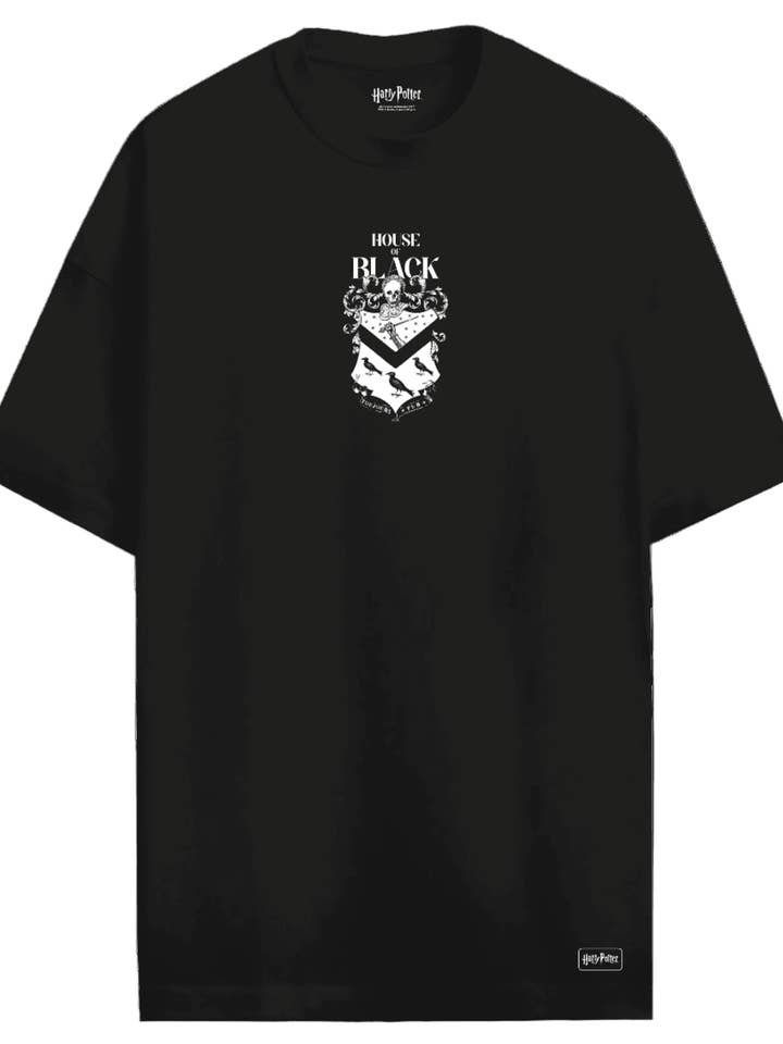 Official Harry Potter T-shirt - Black House for wholesale on Faire2