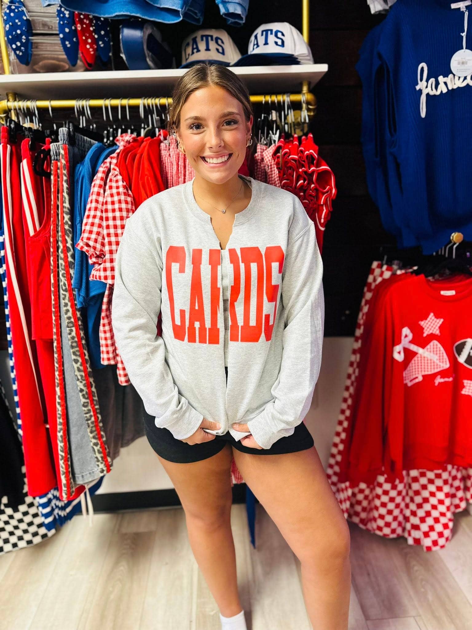 Juneberry - Vendita all'ingrosso Felpa stampata - Donna - Felpa Girocollo Divisa Personalizzata con Spirito Scolastico3