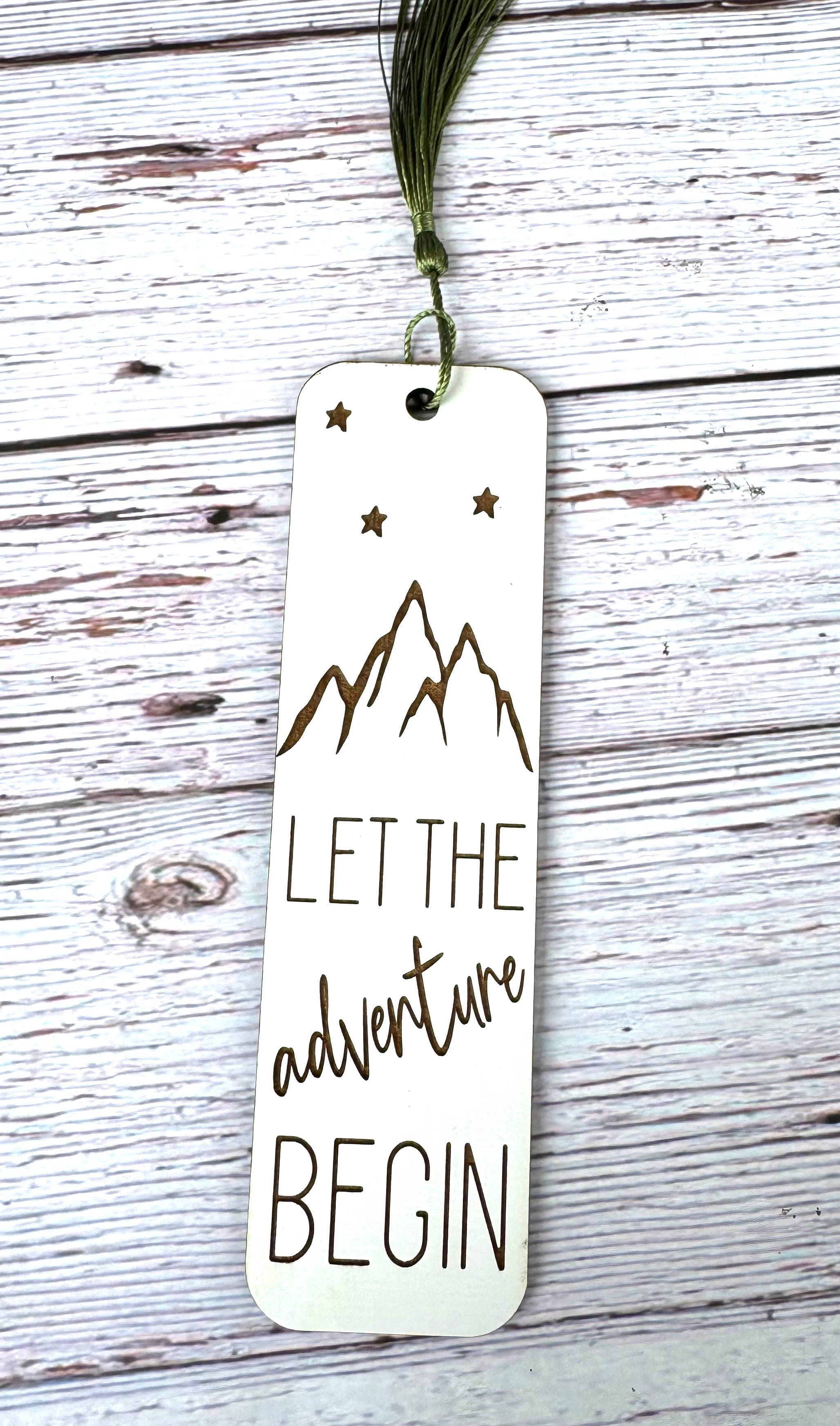 Tara’s Craft Room - Wholesale Bookmark - Set of 8 Wood Engraved Bookmarks  5