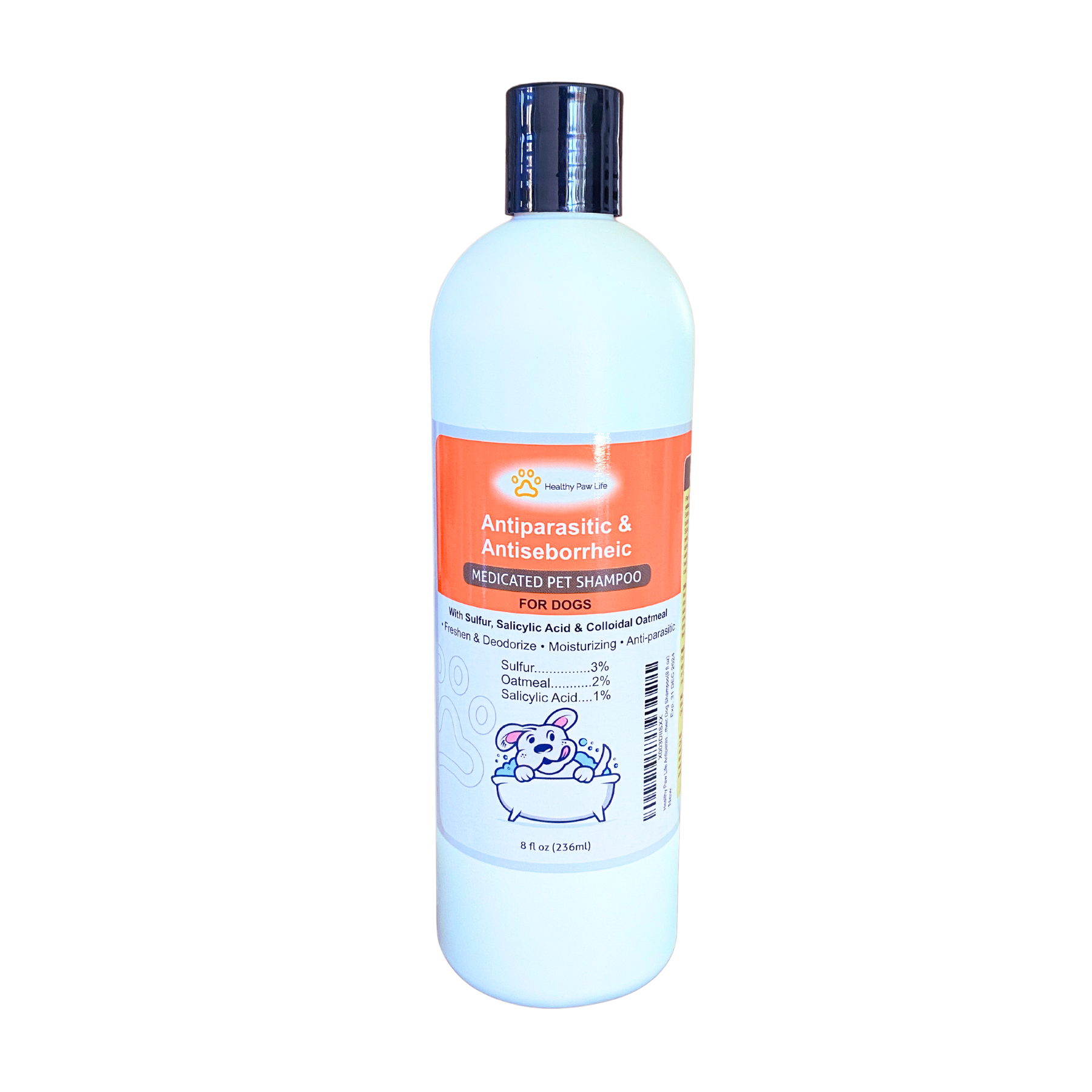 Healthy Paw Life - Wholesale Hondenshampoo - Hond - Zwavelsalicylzuur Havermoutshampoo voor honden8
