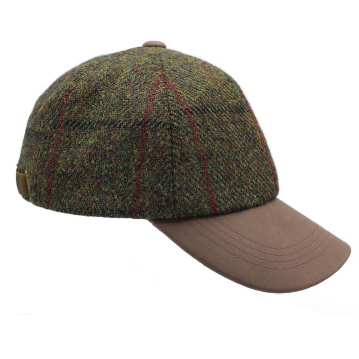 Heather Hats & Accessories - Wholesale Baseball Cap - Women's - ZH052 Rosalie Harris Tweed Baseball Cap