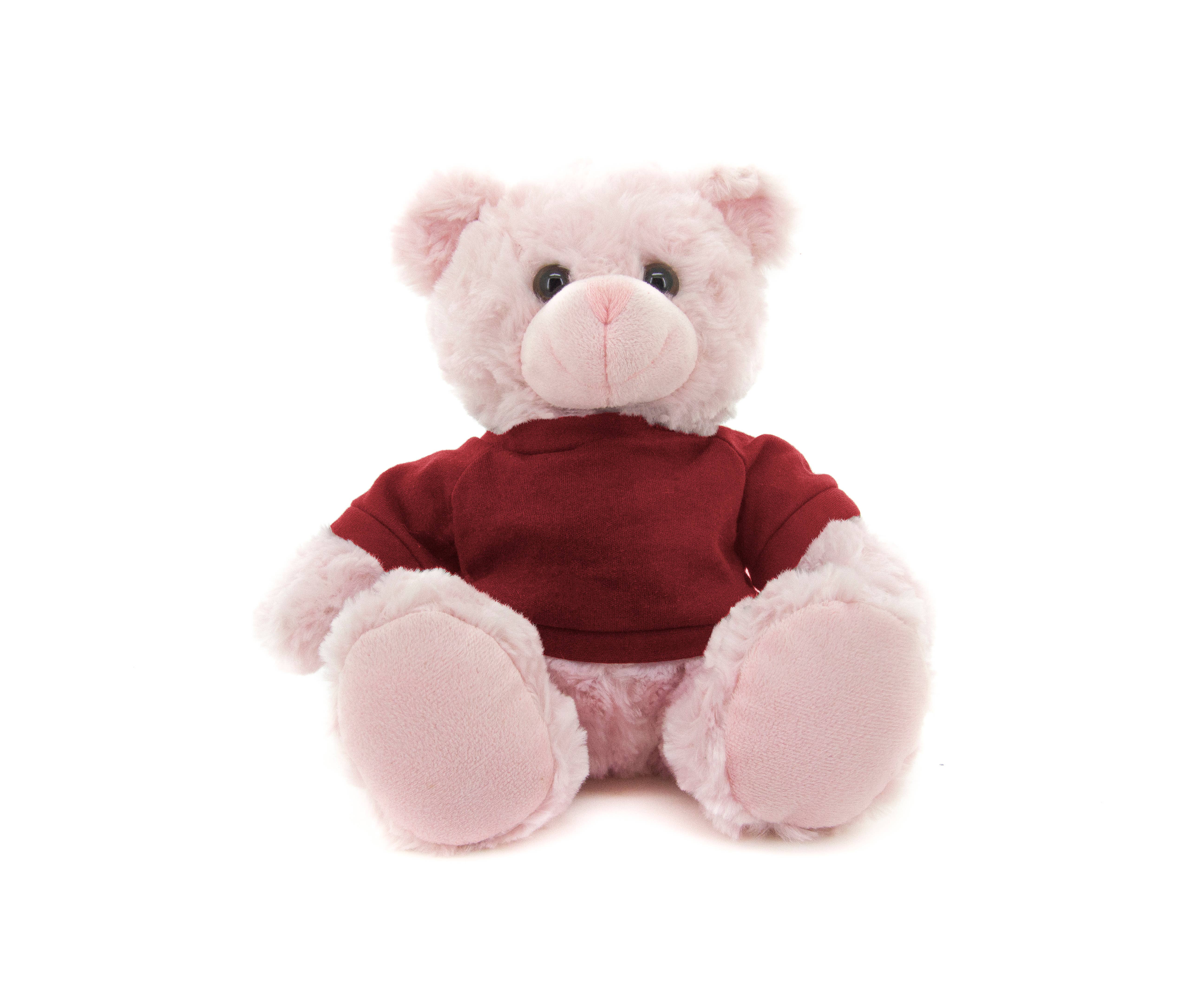 Plushland – wholesale Fyllda/plyschleksaker - Barn och baby – 12" Personlig nallebjörn i T-shirt | Anpassad plyschbjörn75