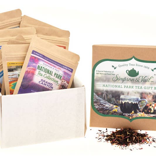 National Park Tea Sampler Gift Box - 10 Packages for wholesale by Simpson & Vail
