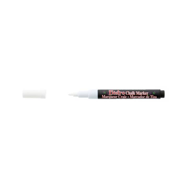 Marvy Bistro Fine Tip Chalk Marker - White for wholesale by Party Expo, LLC