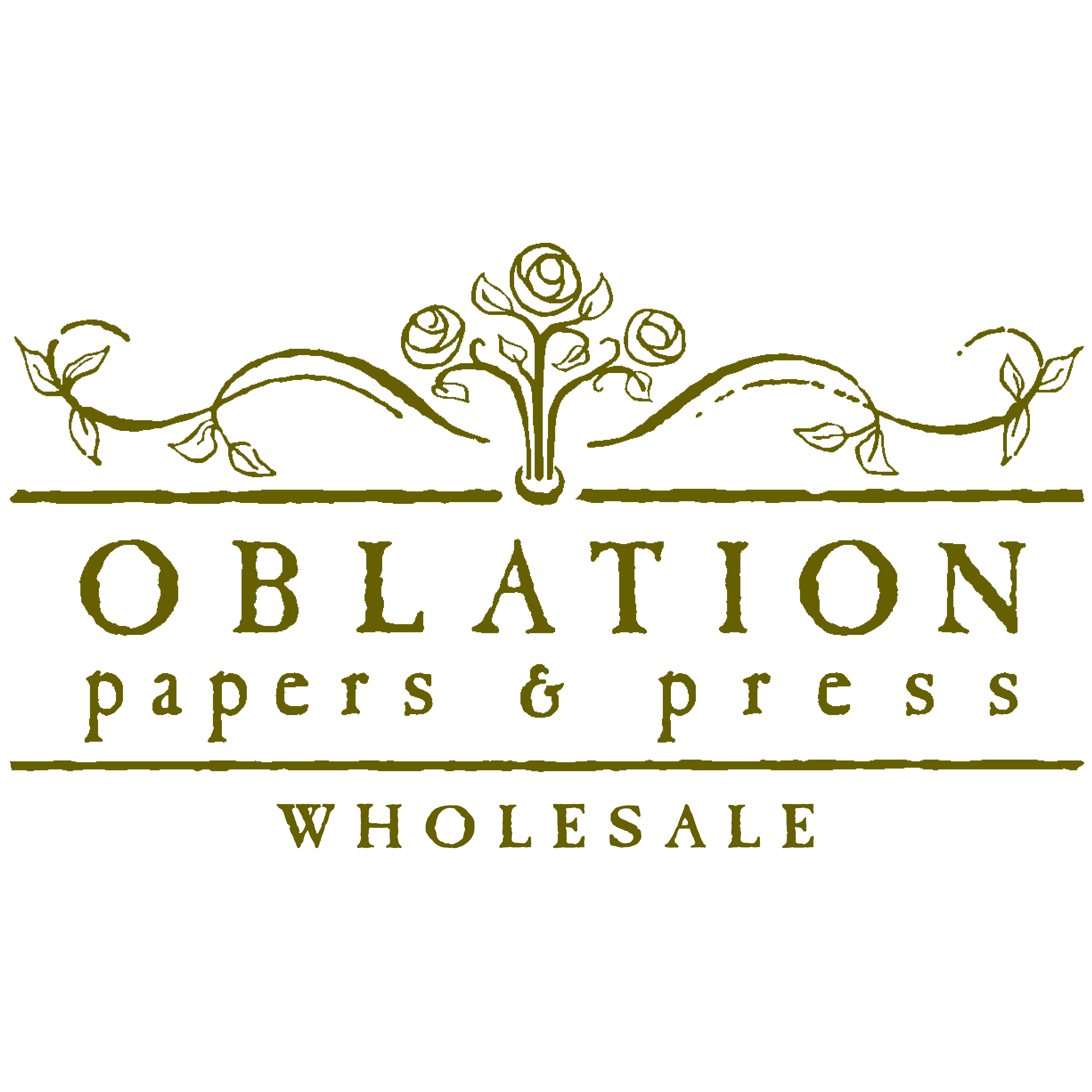 Oblation Papers & Press Floral Handmade Paper Sheet