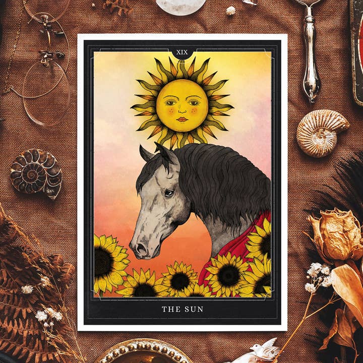 The Sun Tarot - Giclée Art Print for wholesale by Print is Dead
