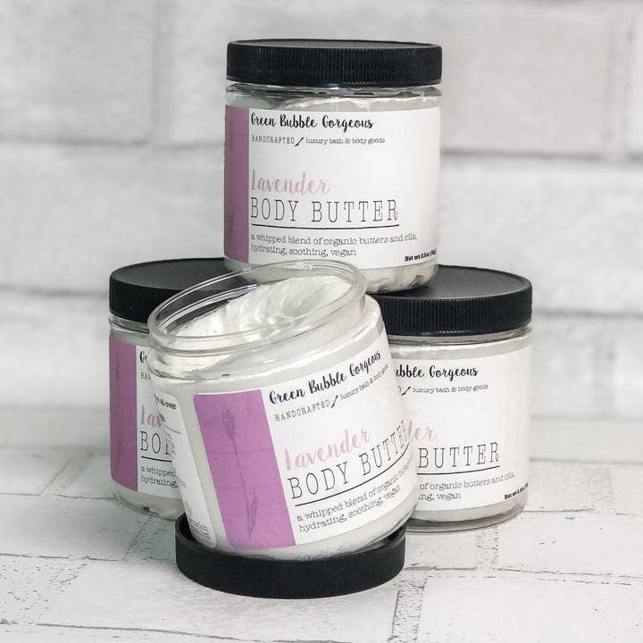 Green Bubble Gorgeous - Wholesale Body Balm/Butter - Lavender Body Butter1