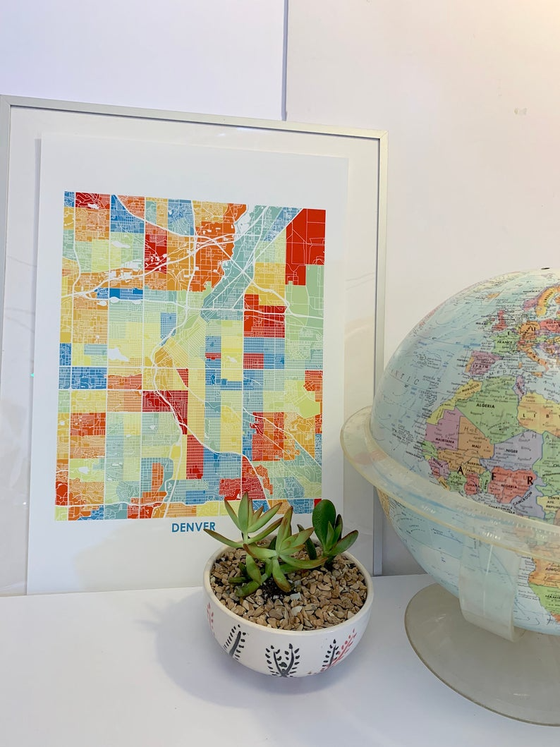 Juanita's Adventures - Wholesale Art Print - Juanitas Shreveport Map Print6