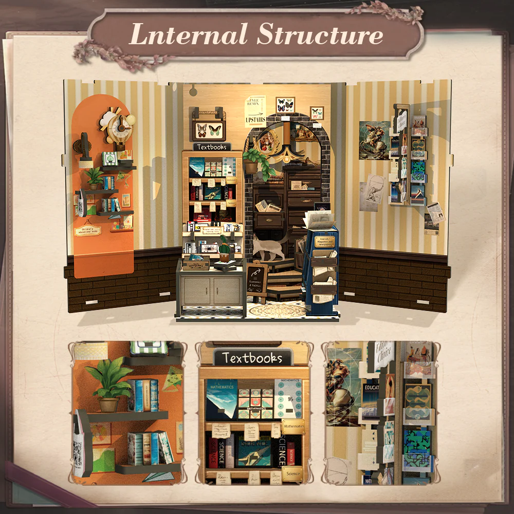 VCL CORP - Wholesale DIY Craft Kit - La Librairie du Savant - Coin des Livres CUTEBEE4