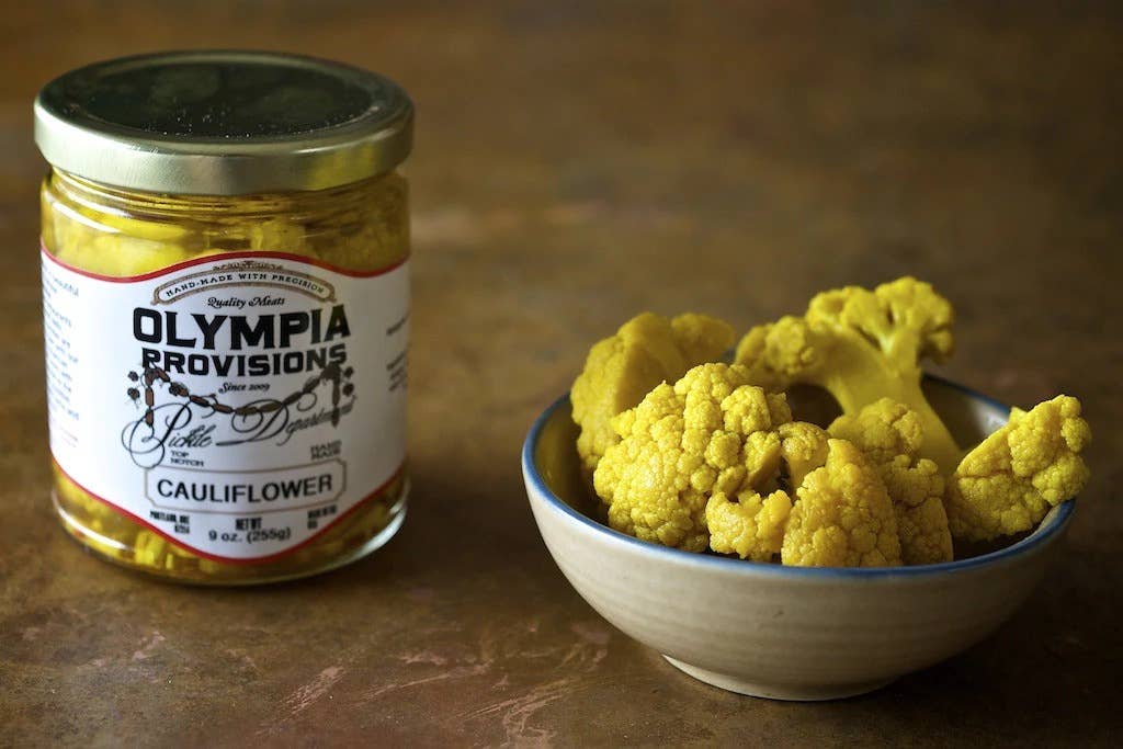 Olympia Provisions - Wholesale Pickled Vegetables - Pickled Cauliflower1