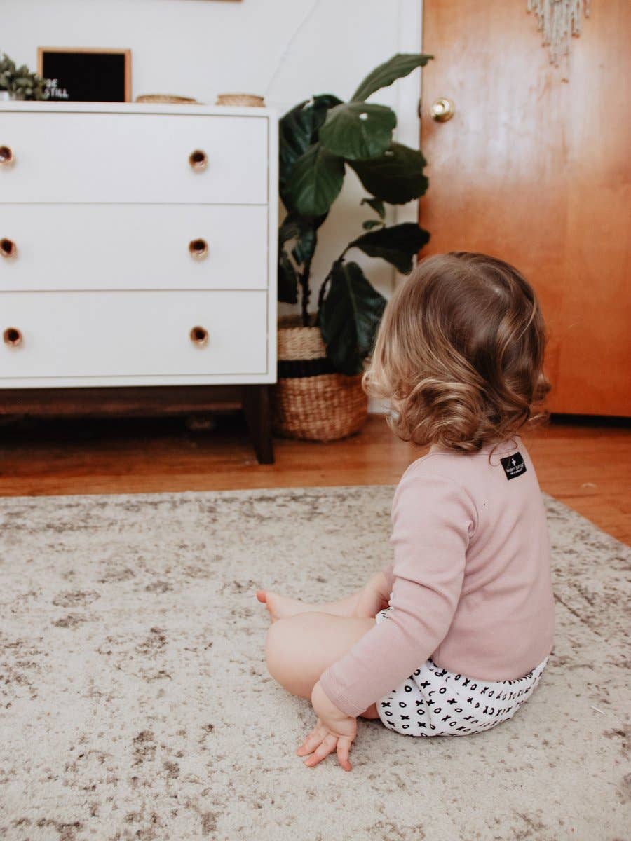 Modern Burlap - Wholesale Bodysuit (Non-Footed) - Baby - Organic Long Sleeve Bodysuit | Solids & Prints18