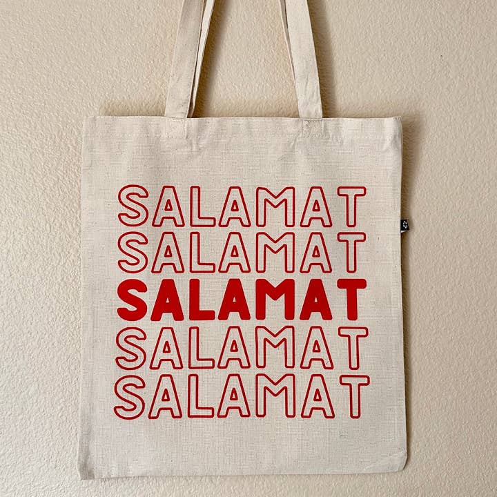 Maarte by Jan - Wholesale Tote Bag - Unisex - SALAMAT Filipino Gift Aesthetic Canvas Tote Bag2