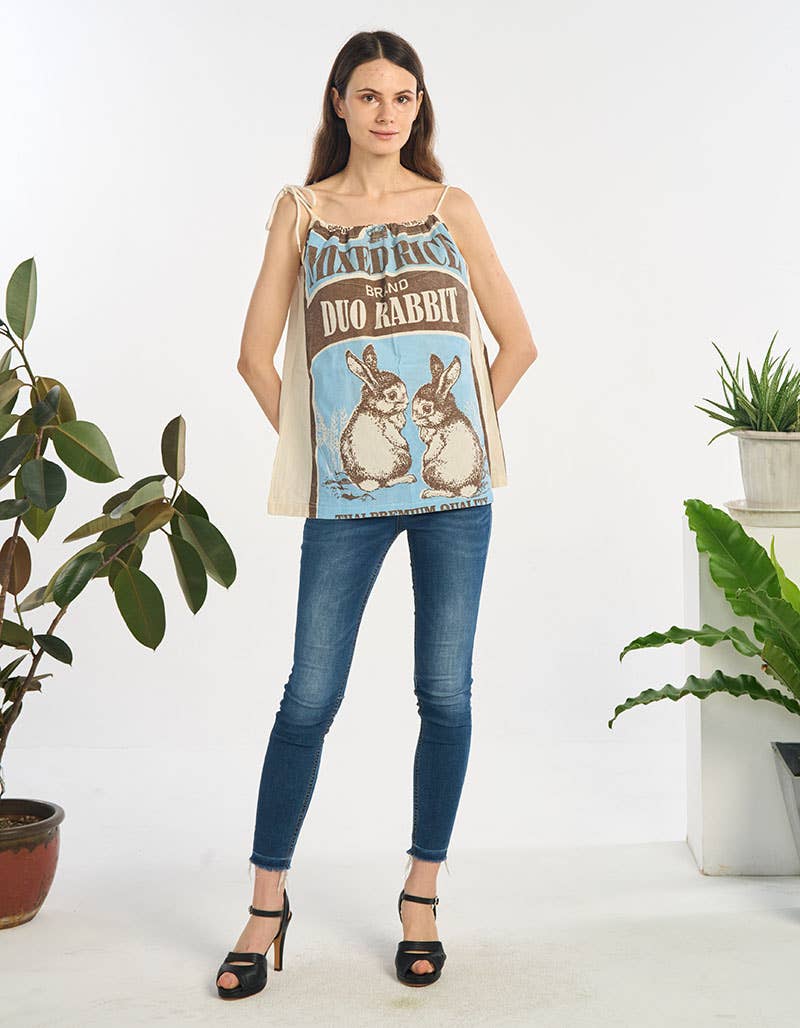 Kathmandu Imports – Engroshandel Tanktop – Kvinder – BOMULDSTOP (TH-1937)