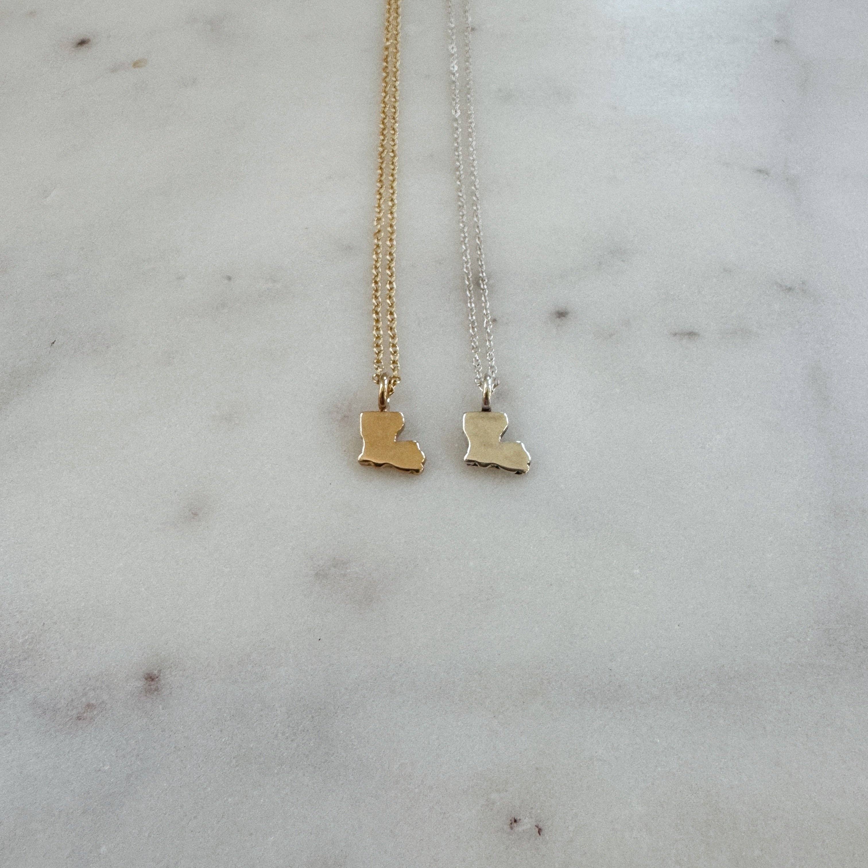 Mimosa Handcrafted - Wholesale Individual Charm/Pendant - LOUISIANA STATE PENDANT12