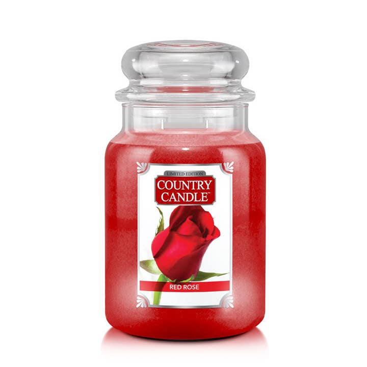 Kringle Candle Company - Wholesale Jar/Filled Candle - Red Rose LE Large Jar Candle