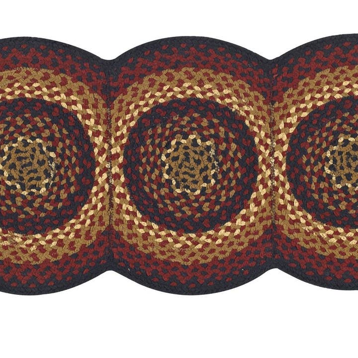 Folk Art gevlochten tafelloper - 54"L voor wholesale door Park Designs
