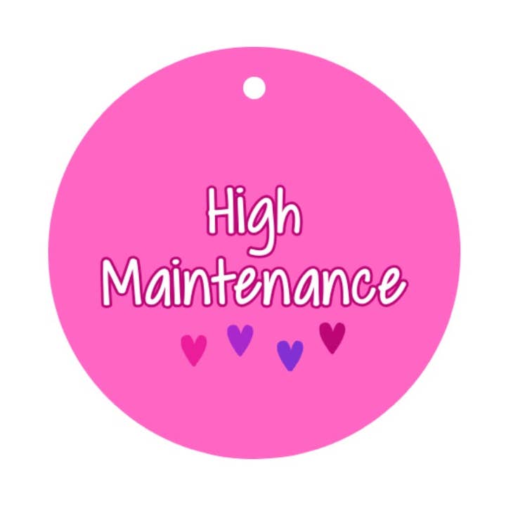 High Maintenance Pup Charm for wholesale by Peace, Love and Sarcasm