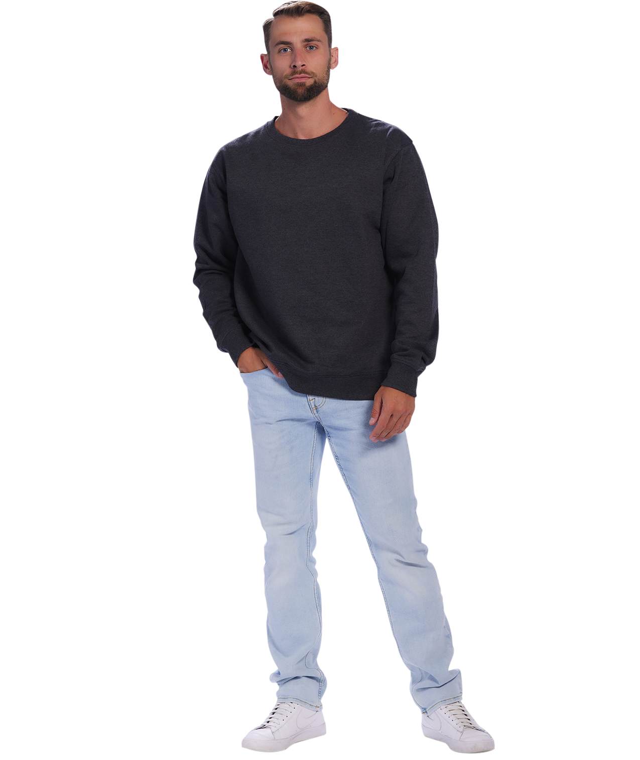 U.S. Apparel - Wholesale Sweatshirt - Unisex - Unisex Fleece Crew20