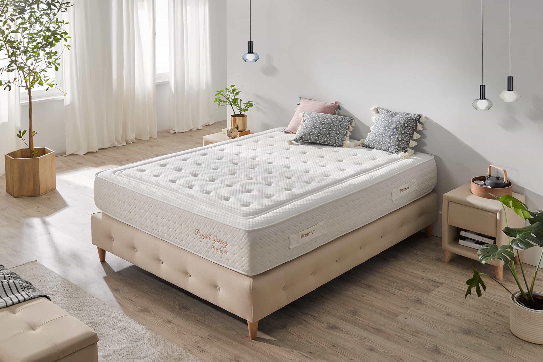 Moonia - Wholesale Bed - Royal Spring Premier Latex HR 30 Mattress, 80x190cm - Moonia1