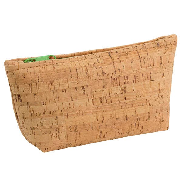 Natalie Therese - Wholesale Pouch - Women's - MEDIUM Cork Zipper Pouch | Rustic Cork7