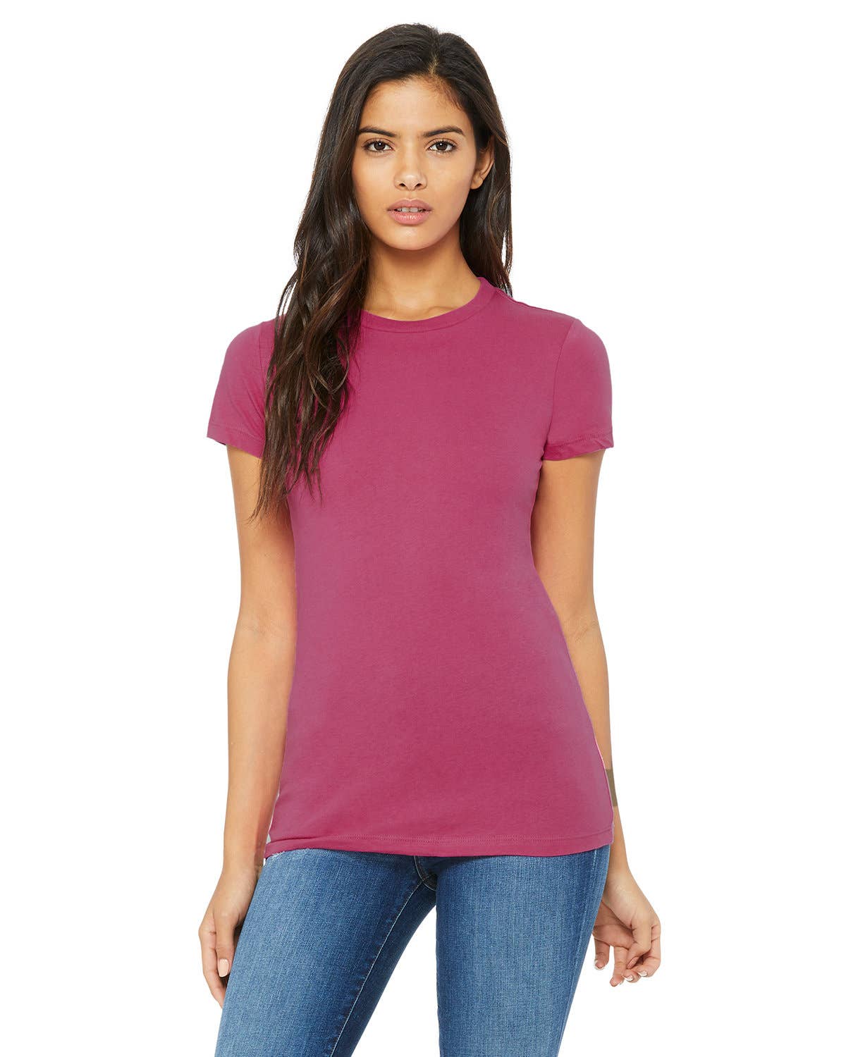 Total Apparel - Wholesale T-Shirt - Women's - Bella + Canvas 6004 - Ladies' Slim Fit T-Shirt21