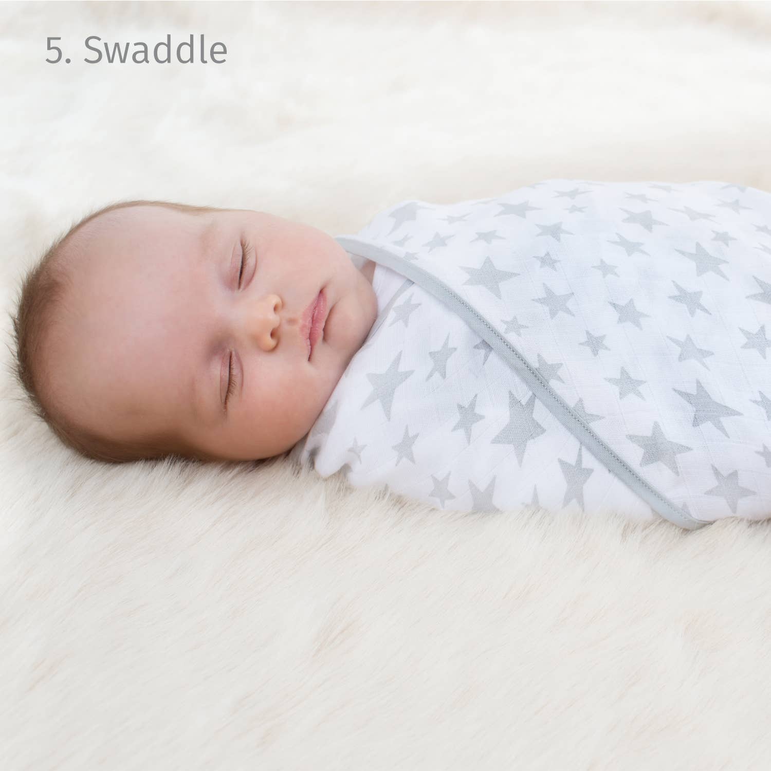 Cheeky Chompers UK - Wholesale Borstvoedingsdoek - Zwangerschap - 6-in-1 Multimuslin borstvoedinghoes - Silver Stars6