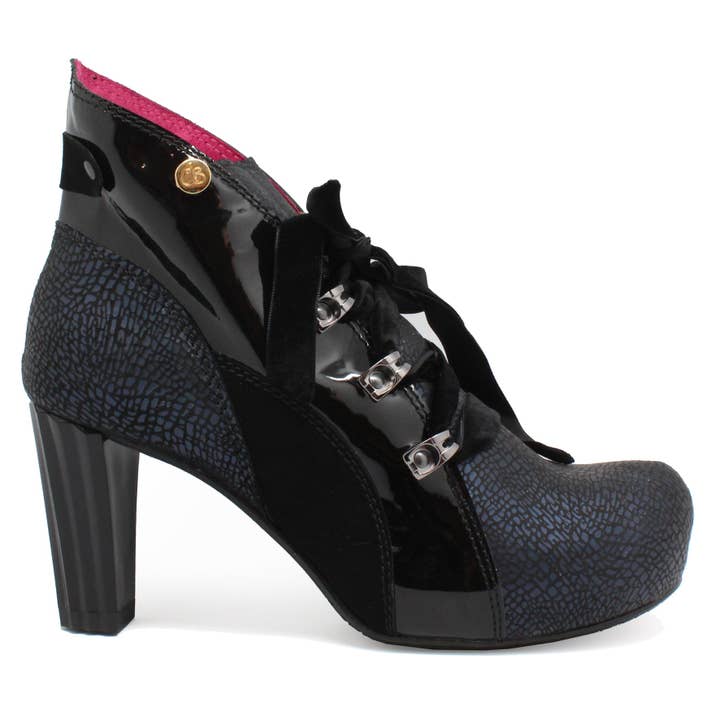 La Cross - Stivale stringato in sughero - Navy/Nero per la vendita all'ingrosso da parte di Chanii B