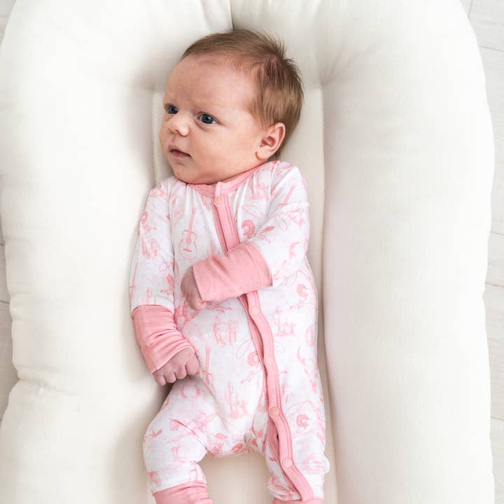 JosieMae Bamboo Convertible Footie for wholesale by Laree + Co.