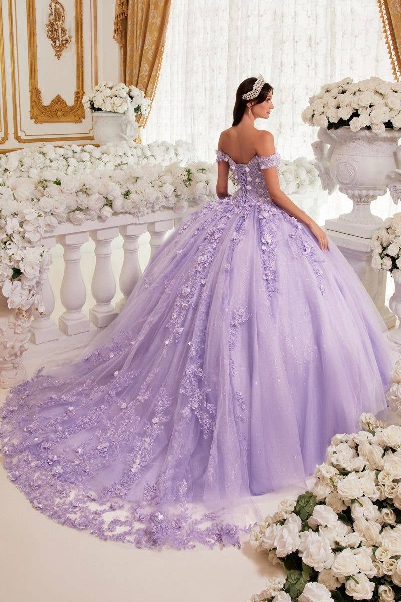 Tux-USA® - Wholesale Gown - Women's - Off The Shoulder Quinceanera Ball Gown1