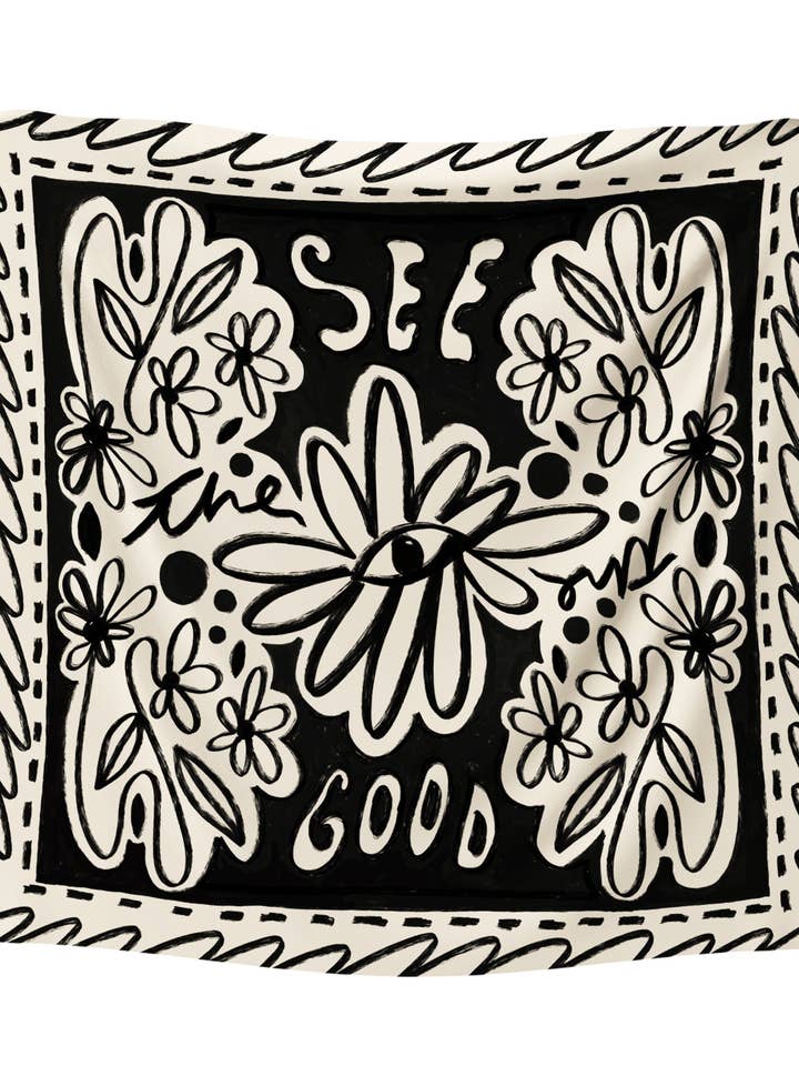 Maxi-Tuch SEE THE GOOD für den Großhandel von STUDIO ARDE