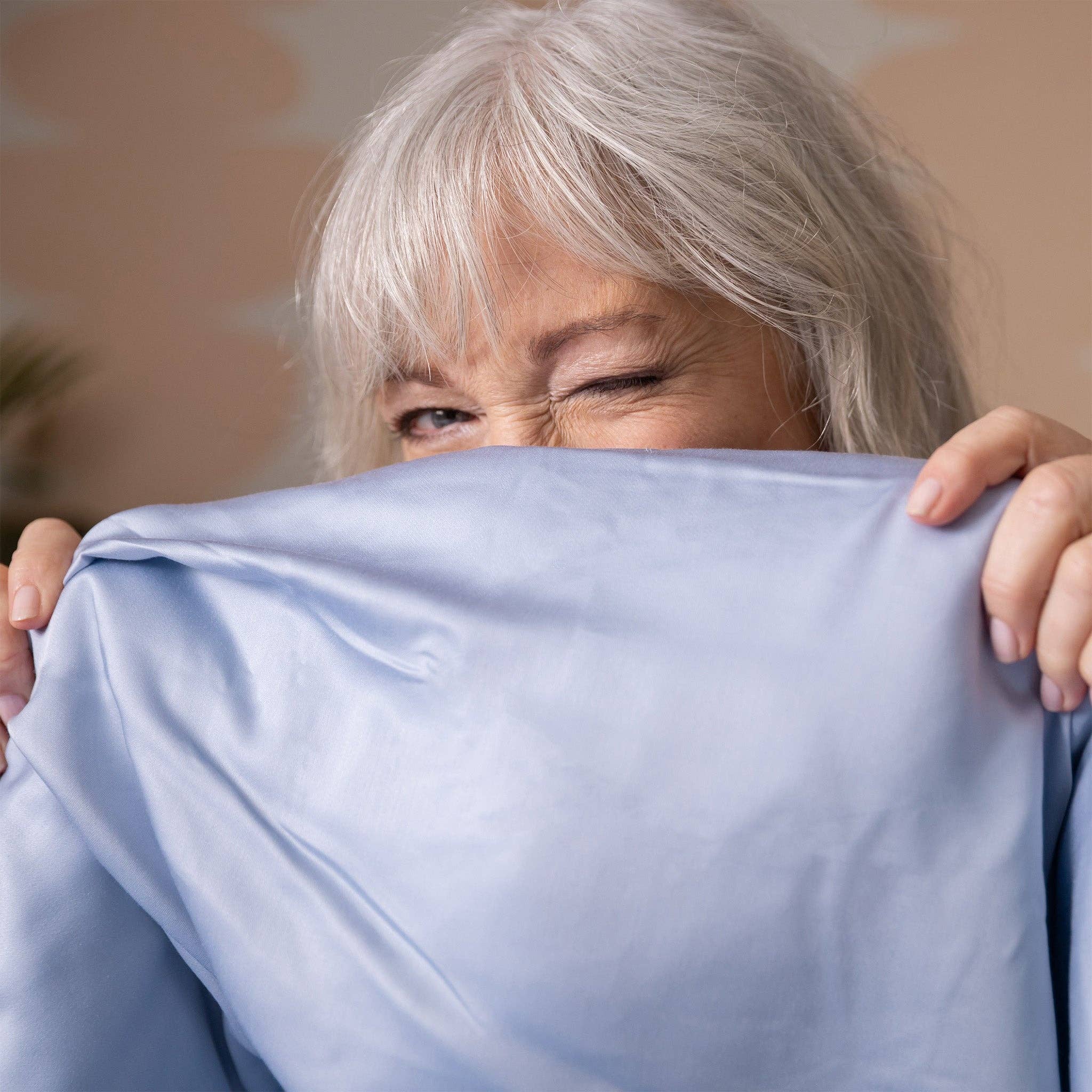 BleuBully Bedding - Wholesale Duvet Cover - Sateen Duvet Cover in Dream Blue1