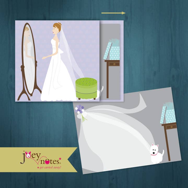 Etwas Geliehenes - Hochzeit, Verlobung - 6 Karten $2,50 ea für den Großhandel von joey notes