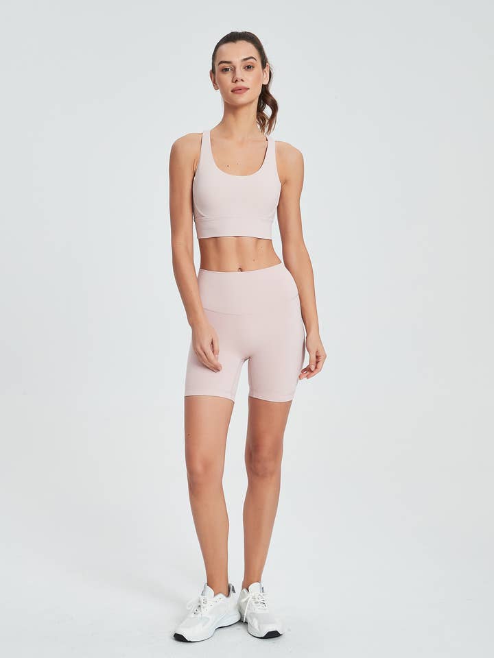 91thelabel - Wholesale Athletic Shorts - Women's - Luna High Waist Mid-Thigh Biker Short46