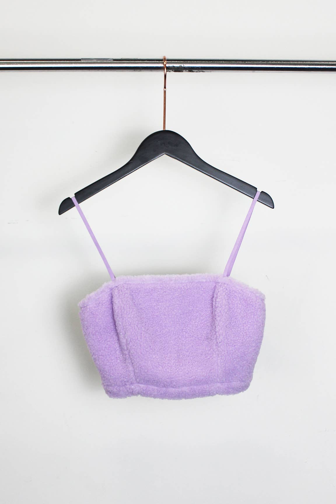 No Vacancy – Top interior – Mulher por atacado – Top recortado boucle cami0