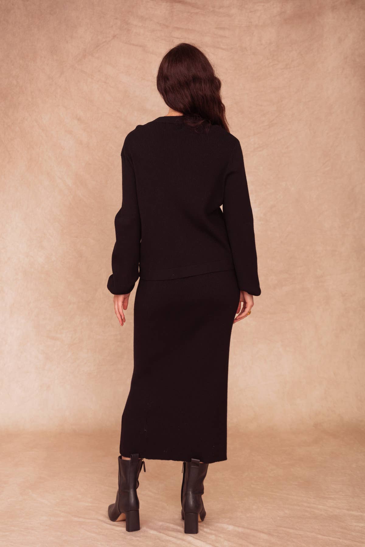 Black MAZARINE Cardigan for wholesale on Faire4