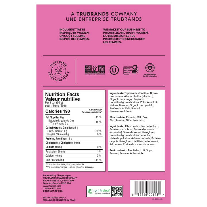 TRUBAR - Wholesale Snack Bar - TRUBAR Daydreaming About Donuts 12 Count2