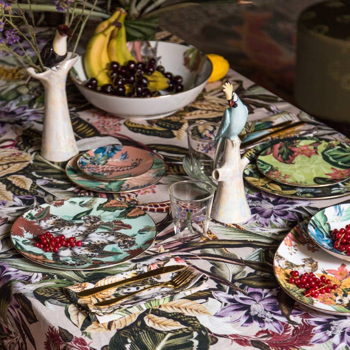 Vito Nesta Grand Tour - Wholesale Dinner & Cloth Napkin - Animalia linen napkins set of 84